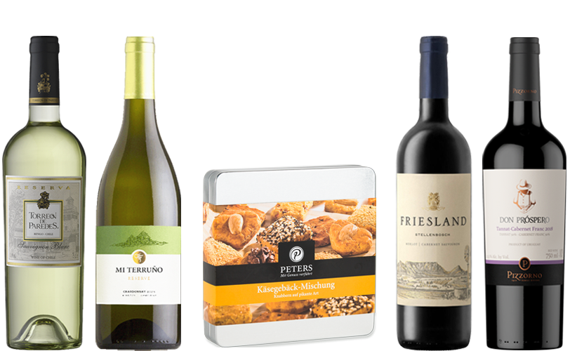 »Wein & Käse« Genusspaket