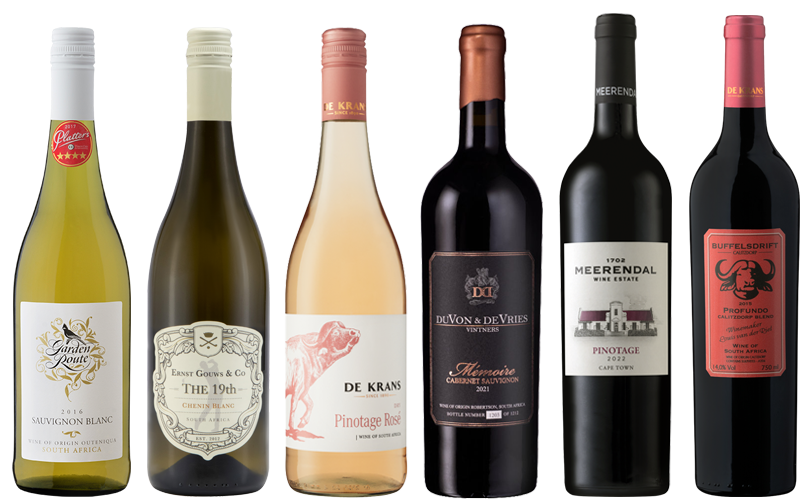 »Out of Africa« Weinpaket